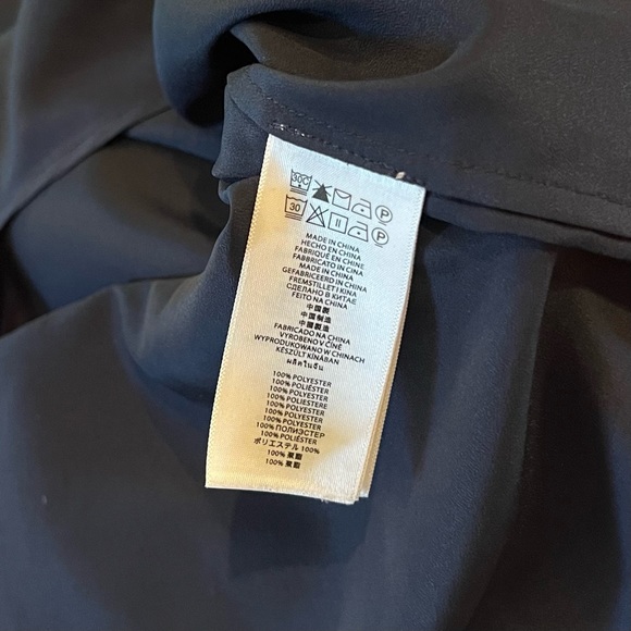 Navy Michael Kors Shell Top - Size 6 - Picture 5 of 5